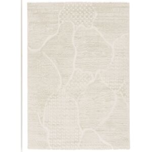 RugVista Bizac Tappeto - Bianco crema / Bianco crema 240x340