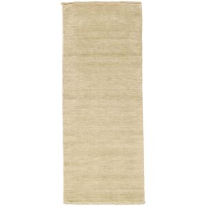 RugVista Handloom fringes Tappeto - Beige Crema 80x250