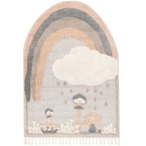 RugVista Mushroom Forest Tappeto - Beige / Terracotta 120x180