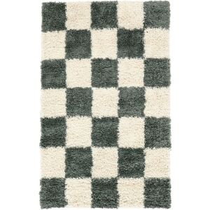 RugVista Chessie Tappeto - Verde / Bianco sporco 100x160