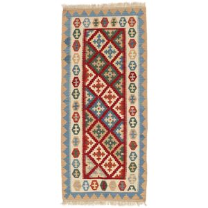 Annodato a mano. Provenienza: Persia / Iran Kilim Ghashghai Tappeto 86x198