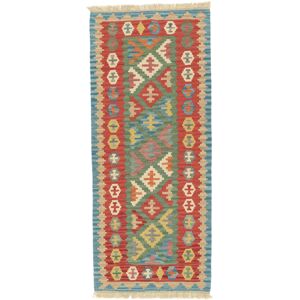 Annodato a mano. Provenienza: Persia / Iran Kilim Ghashghai Tappeto 81x193