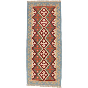 Annodato a mano. Provenienza: Persia / Iran Kilim Ghashghai Tappeto 84x196