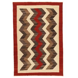 Annodato a mano. Provenienza: Afghanistan Kilim Moderni Tappeto 190x281