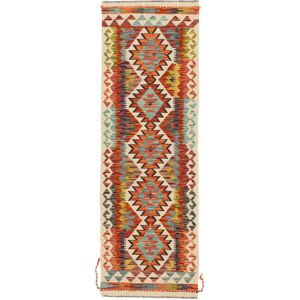 Annodato a mano. Provenienza: Afghanistan Kilim Afghan Old style Tappeto 66x197