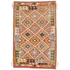 Annodato a mano. Provenienza: Afghanistan Kilim Afghan Old style Tappeto 98x151