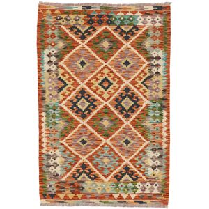 Annodato a mano. Provenienza: Afghanistan Kilim Afghan Old style Tappeto 93x140