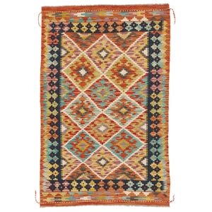 Annodato a mano. Provenienza: Afghanistan Kilim Afghan Old style Tappeto 95x148