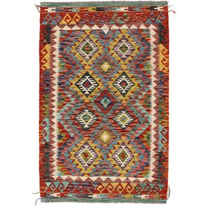 Annodato a mano. Provenienza: Afghanistan Kilim Afghan Old style Tappeto 102x159