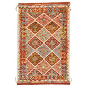 Annodato a mano. Provenienza: Afghanistan Kilim Afghan Old style Tappeto 98x154