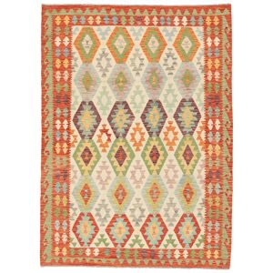Annodato a mano. Provenienza: Afghanistan Kilim Afghan Old style Tappeto 177x242
