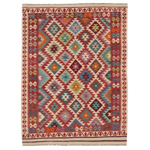 Annodato a mano. Provenienza: Afghanistan Kilim Afghan Old style Tappeto 151x200