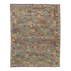 Annodato a mano. Provenienza: Afghanistan Kilim Afghan Old style Tappeto 294x362