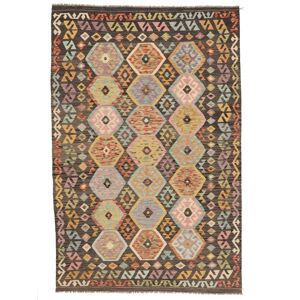 Annodato a mano. Provenienza: Afghanistan Kilim Afghan Old style Tappeto 200x300