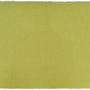 Inspire Tappeto Basic in cotone verde, 50x80 cm