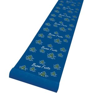 Leroy Merlin Moquette tessuto piatto blu decoro natalizio alberelli H 1 m