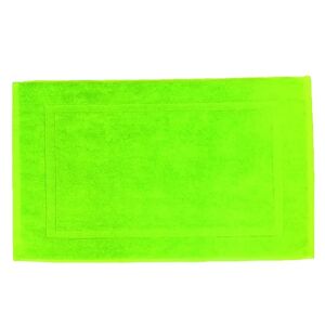SENSEA Tappeto bagno rettangolare Eponge in cotone verde 80 x 50 cm