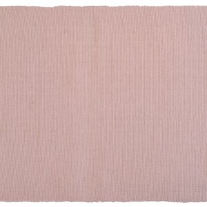 Inspire Tappeto Basic in cotone rosa, 50x80 cm