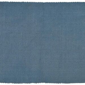 Inspire Tappeto Basic in cotone blu scuro, 50x80 cm