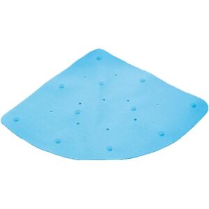 Leroy Merlin Tappeto antiscivolo stondato in pvc azzurro 60 x 60 cm