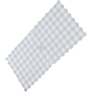 Leroy Merlin Tappeto antiscivolo rettangolare Golf in pvc bianco 71 x 36 cm