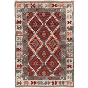 Leroy Merlin Tappeto Kilim Zagros in lana grigio e arancione, 160x230 cm