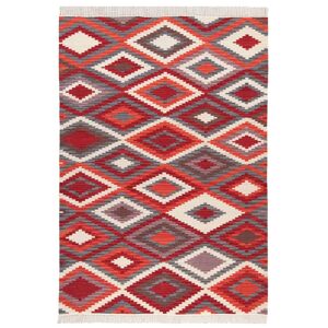 Leroy Merlin Tappeto Kilim zagros in lana rosso, 160x230 cm