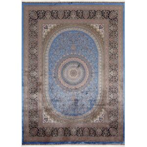 Leroy Merlin Tappeto Qoum Shah 5 in cotone blu, 120x180 cm