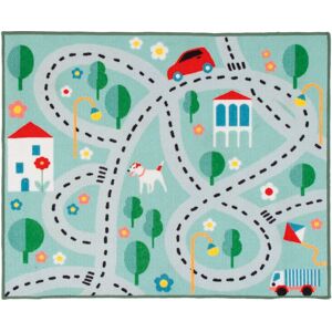 Leroy Merlin Tappeto Playrug city antiscivolo multicolore, 100x120 cm