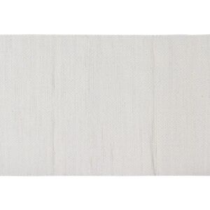 Leroy Merlin Tappeto Abano White in cotone bianco, 60x100 cm