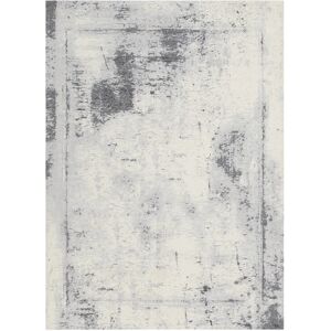 Leroy Merlin Tappeto New Argentella in cotone grigio / argento, 80x150 cm