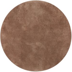 CARPET LIVING TAPPETO TAPP SHAGGY COCCOLE L. BEIGE ROUND D150