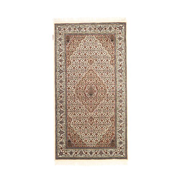 annodato a mano. provenienza: india tabriz royal tappeto 87x163 beige/marrone piccolo tappeto