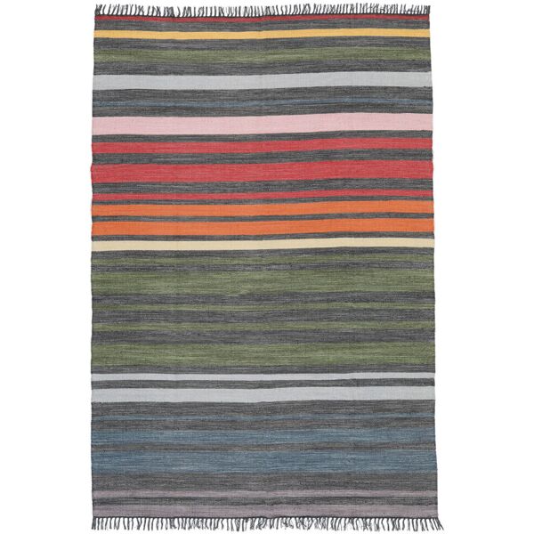 rugvista rainbow stripe tappeto - multicolore 140x200