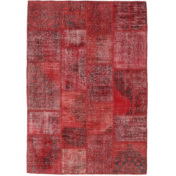 annodato a mano. provenienza: turkey patchwork tappeto 138x200