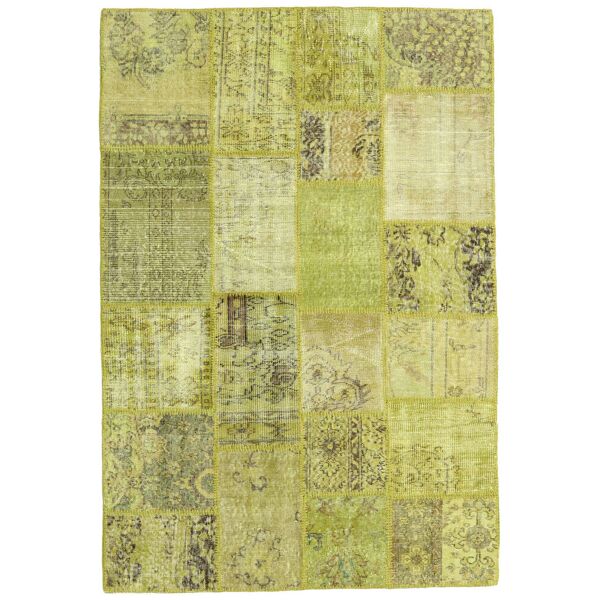 annodato a mano. provenienza: turkey patchwork tappeto 138x205