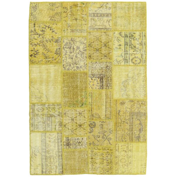 annodato a mano. provenienza: turkey patchwork tappeto 138x203