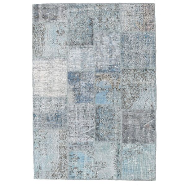 annodato a mano. provenienza: turkey patchwork tappeto 138x201