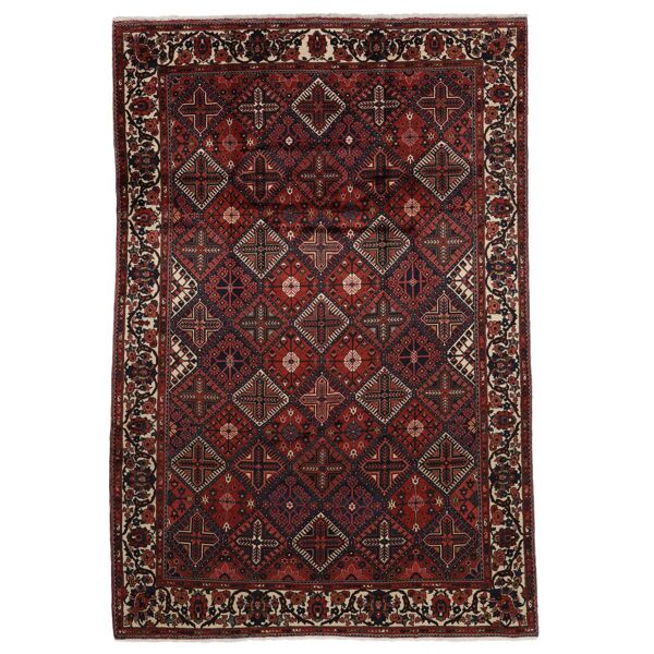 annodato a mano. provenienza: persia / iran bakhtiar fine tappeto 225x328