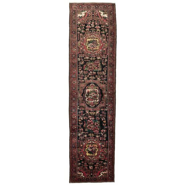 annodato a mano. provenienza: persia / iran bakhtiar fine tappeto 122x493