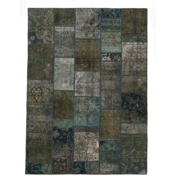 annodato a mano. provenienza: persia / iran patchwork tappeto 175x240