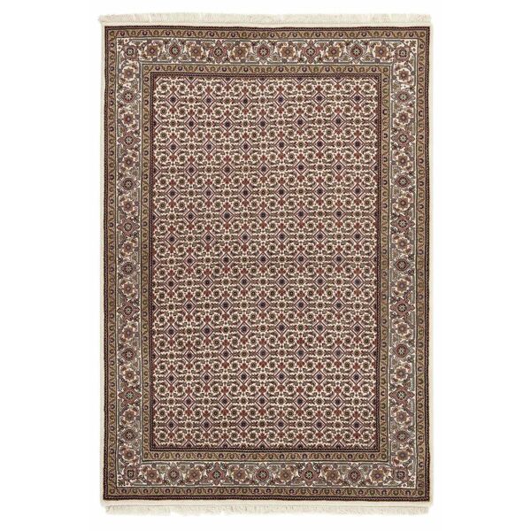 annodato a mano. provenienza: india tabriz indi tappeto 140x200