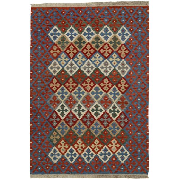 annodato a mano. provenienza: persia kilim tappeto 170x242