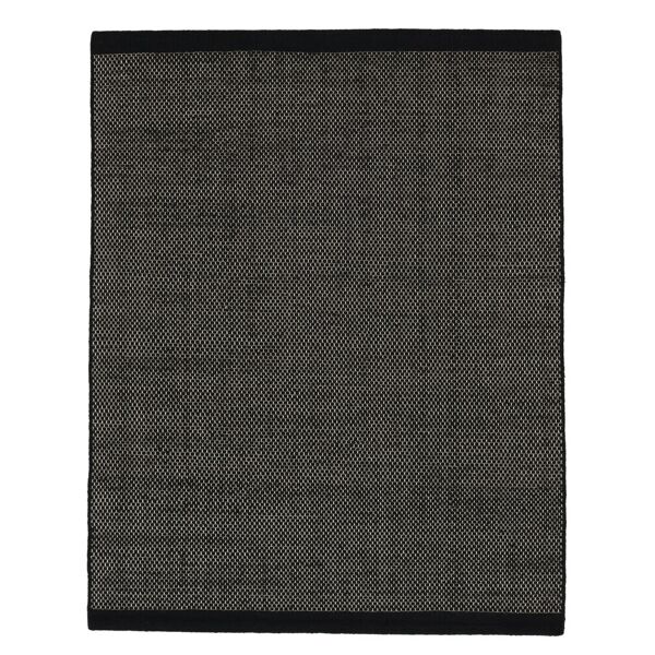 rugvista kalix tappeto - nero / bianco naturale 250x350