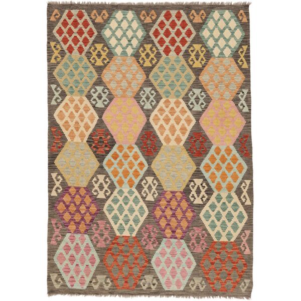 annodato a mano. provenienza: afghanistan kilim afghan old style tappeto 172x242