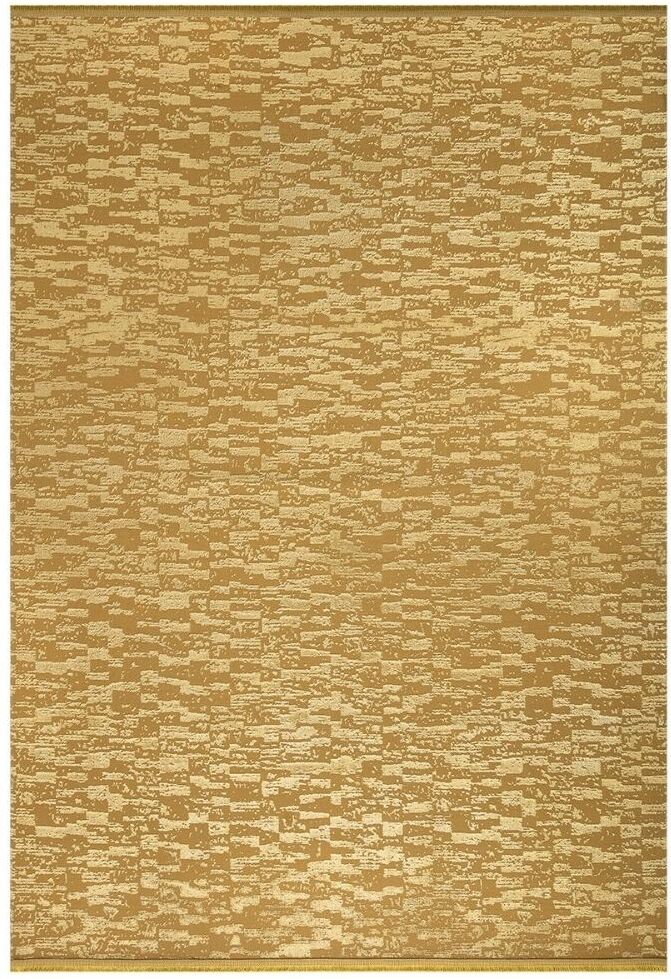 Toscohome Tappeto antiscivolo 160x230 cm superficie lucida colore oro - Angel