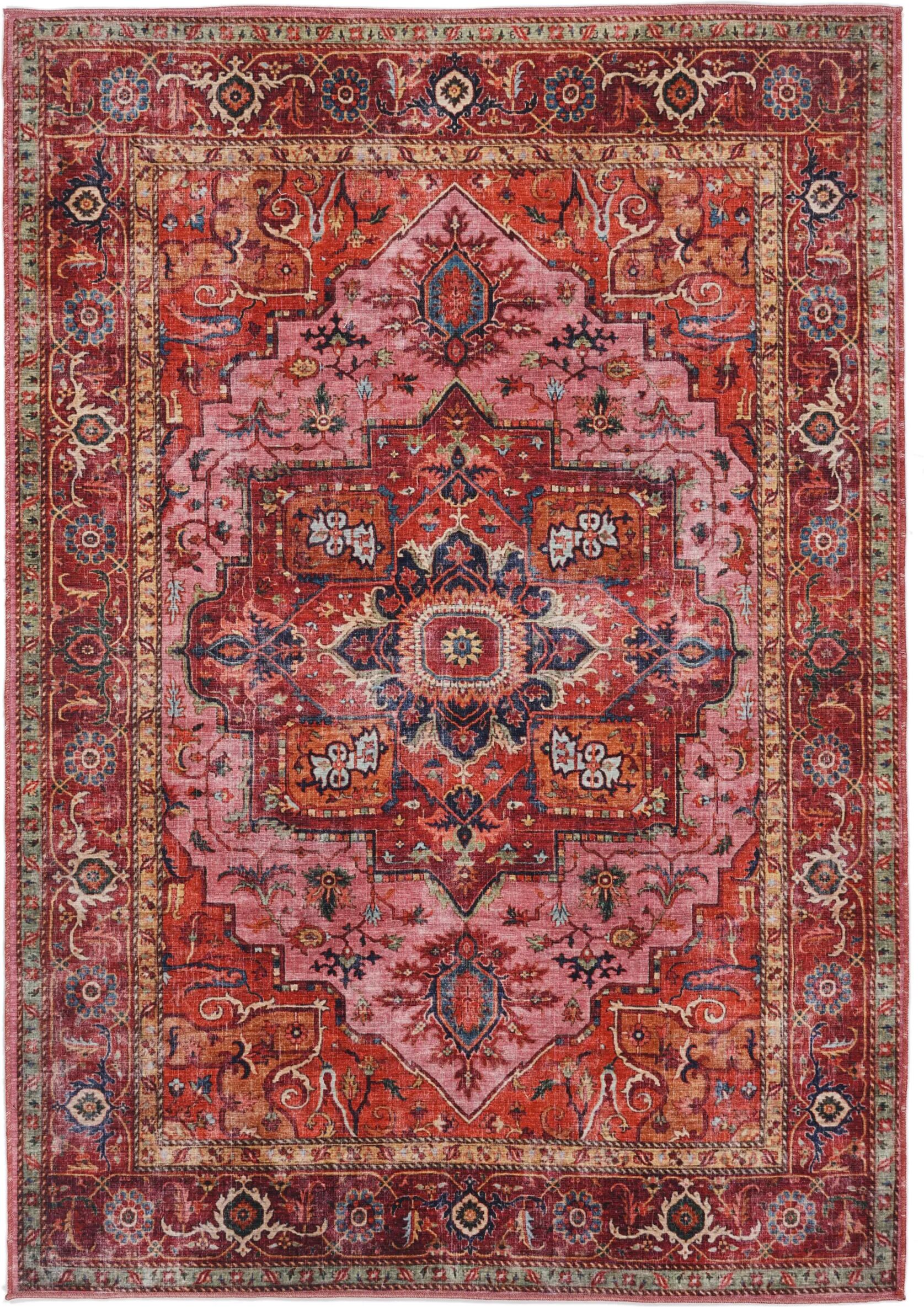 RugVista Georgia Oriental Tappeto - Rosso / Rosa 160x230