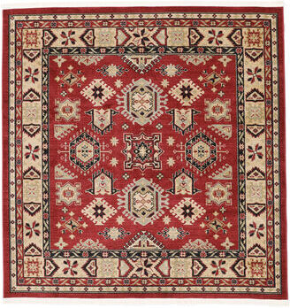 RugVista Tappeto Shirvan Kazak 300X300 Orientale Quadrato Rosso Scuro/Ruggine/Rosso Grandi