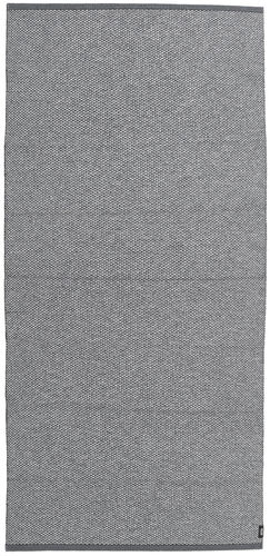 RugVista Tappeto Monocolore Lyster 80X350 Alfombra Pasillo Grigio Chiaro/Grigio Scuro