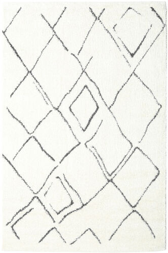 RugVista 200X300 Tappeto Moderno Shaggy Medina Everyday Bianco/Creme/Beige